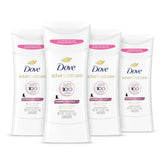 Dove Advanced Care Clear Finish Stick applying for all-day protection