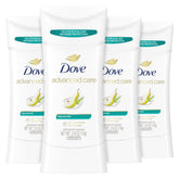 Dove Advanced Care Rejuvenate deodorant stick application for smooth, comfortable use after shaving.