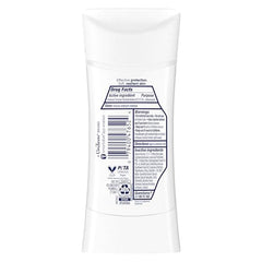 Dove Advanced Care Waterlily & Sakura Blossom stick closeup highlighting smooth texture