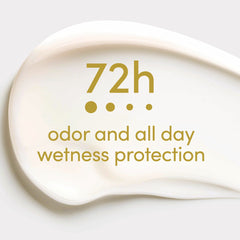 Dove Advanced Care Waterlily & Sakura Blossom stick swirl texture indicating Pro Ceramide tech