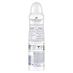 Dove cucumber-green-tea scent provides a fresh, premium feel.