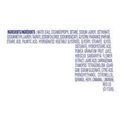 Dove biodegradable formula highlights eco-friendly skincare.