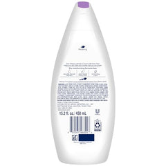 Dove Bottle Label Jasmine Coconut Milk highlights gentle, calming fragrance for daily use.