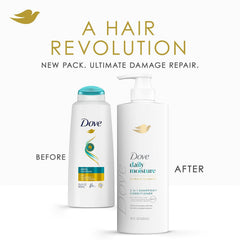 Dove deep moisture body wash bottle nourishes skin with creamy lather.