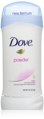 Dove Deodorant Invisible Solid Powder 6-pack front view shows all-day freshness.