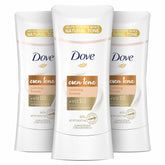 Dove Even Tone Apple Blossom stick close-up showing smooth glide for daily use.