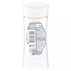 Dove Even Tone rosewood-powder stick helps smooth underarms with a gentle skin nourishing feel.