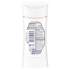 Dove Even Tone Shea Butter & Vanilla stick application demonstrates smooth glide for easy use.