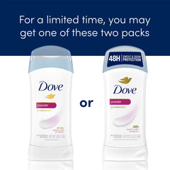 Dove Invisible Solid Warm Powder Scent enhances daily fragrance.
