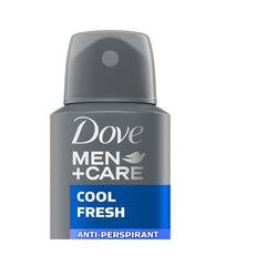 Dove Men+Care Cool Fresh pack of 6 bottles showcased for long-lasting protection