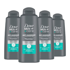 Dove Men+Care Dandruff Defense 2-in-1 bottle front promotes stronger hair.
