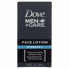 DOVE MEN + CARE Hydrate Plus close-up showing creamy texture for everyday use.