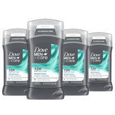 Dove Men+Care Moon Oasis deodorant stick unboxed for easy daily freshness.