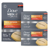 Dove Men+Care Skin Defense bar pack shot highlighting value and convenience