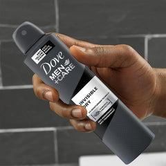 Dove Men Plus Care translucent formula close-up highlights unseen protection.