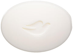 Dove Pink Beauty Bar close-up showing skin-moisturizing cream for daily softness.