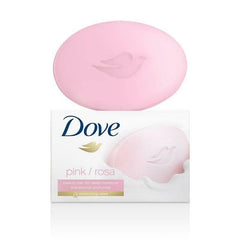 Dove Pink Beauty Bar pink-hued soap for moisturizing cleansing and softer skin.
