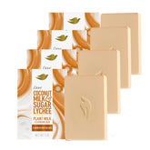 Dove Plant Milk Cleansing Bar milky-lather close-up for moisturized skin