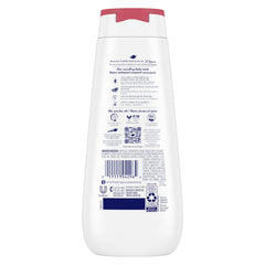 Dove Pomegranate Hibiscus fragrance evokes a refreshing shower ritual.