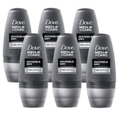 Dove roll-on invisible-dry bottle offers long-lasting freshness without residue.