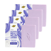Dove Serenity Seeker bar macadamia milk and lavender closeup promising hydration and serene scent