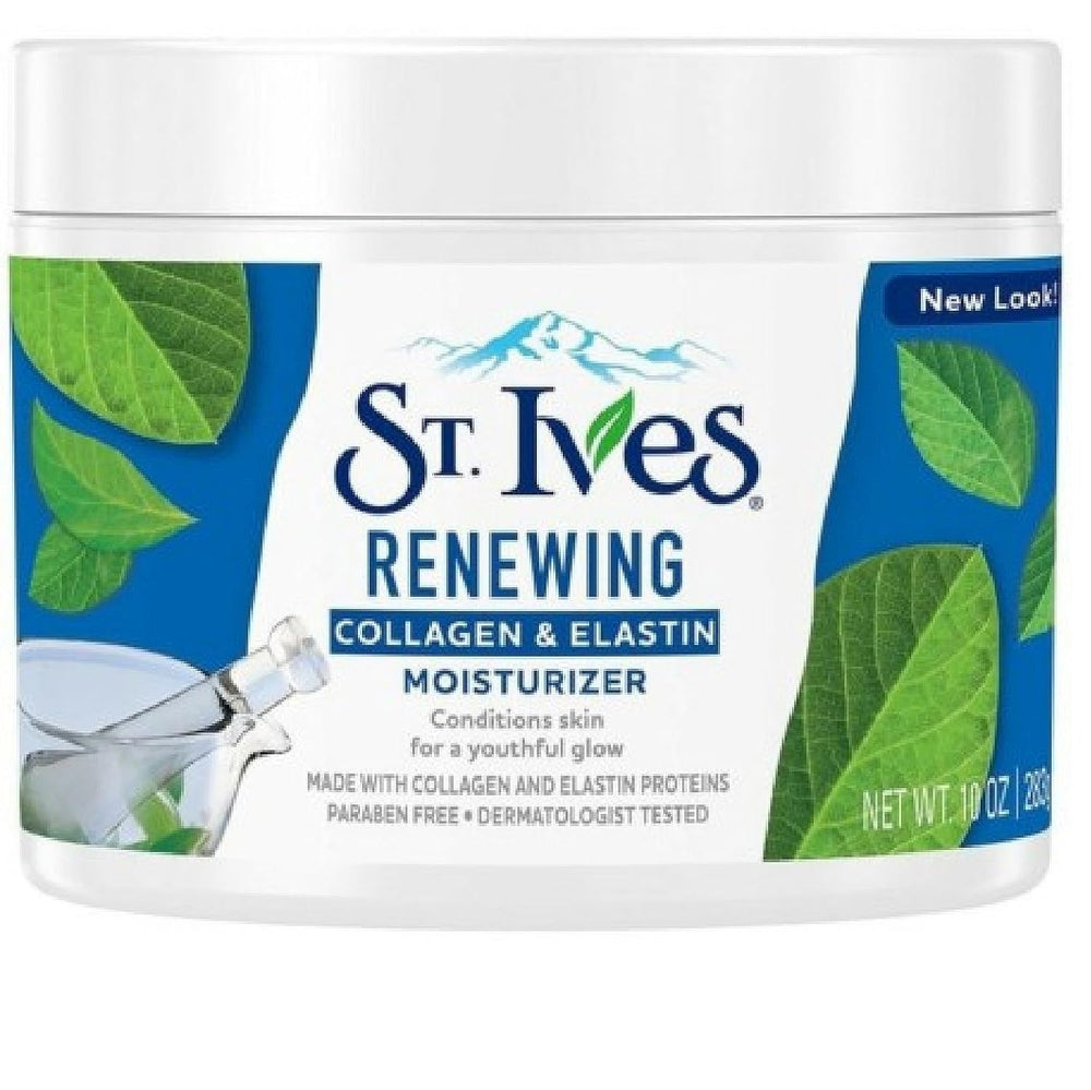 Dove St Ives Renewing Collagen Elastin 3-pack pack-shot highlights value and daily hydration.