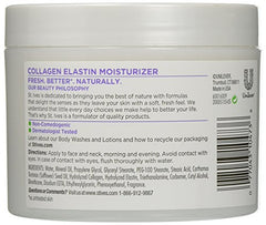 Dove St Ives Renewing Collagen Elastin jar closeup reveals creamy texture and nourishing feel.