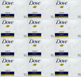 Dove White Cream Bar pack 12 closeup showing creamy cleansing action