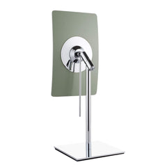 DOWRY brass and stainless steel frame detail highlights sturdy construction
