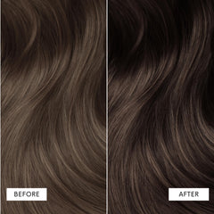 dpHUE Color Dream dark brown application demonstrates even coverage