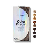 dpHUE Color Dream Medium Brown bottle pour enables even coverage and shine.