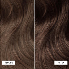 dpHUE Color Dream Medium Brown virgin-hair-result showcases soft, nourished feel and subtle dimension.