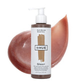 dpHUE Gloss+ Dark Blonde bottle pour for easy color boost and shine