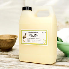 Dr Adorable Creamy Emu Oil being poured for quick absorption