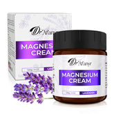 DR.Afanyr Magnesium Lotion lavender bottle showcases calming scent for relaxing evenings.
