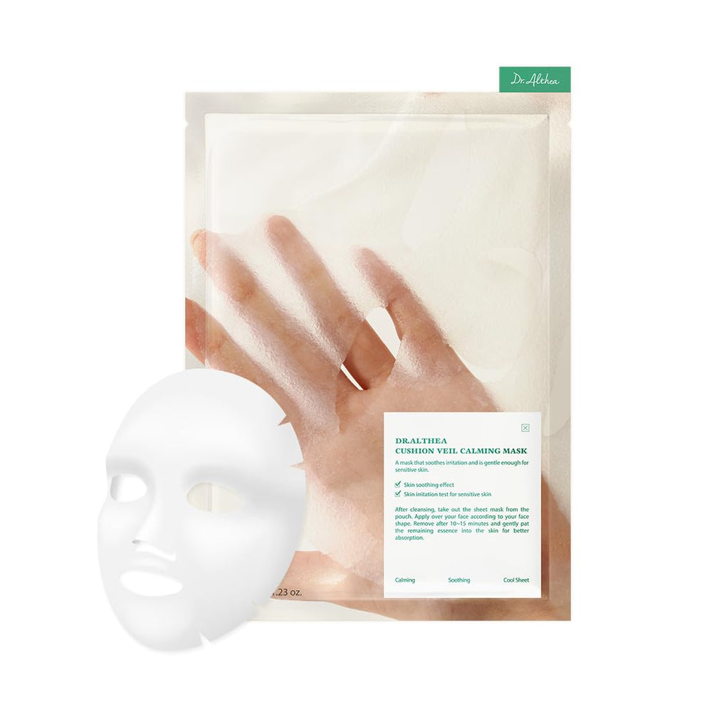 Dr.Althea Cushion Veil plush sheet closeup for gentle soothing application