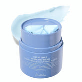 Dr.Althea Pore Refresh balm jar closeup demonstrates hygienic grinding for fresh cleansing.