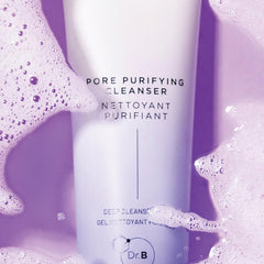 Dr. Brandt Skincare Pore Purifying Cleanser foamy lather deep cleans pores