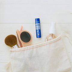 Dr. Bronner's Lemon Lime lip balm delivers zesty hydration for lips.