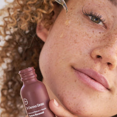 Dr Dennis Gross serum drops ready for AM/PM application
