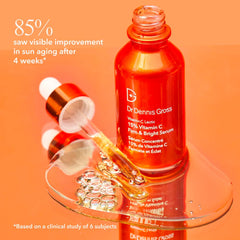 Ingredients panel highlights licorice and mulberry extracts for even tone with vitamin C.
