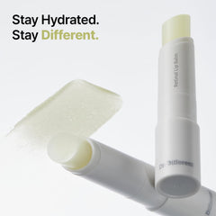 Dr.Different retinal lip balm application glides smoothly for comfortable wear.