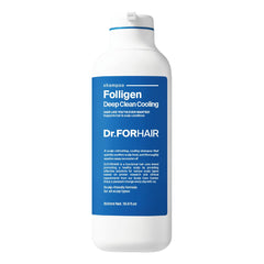 Dr.FORHAIR Folligen Deep Clean Cooling Shampoo bottle with label