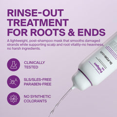 DR.FORHAIR Folligen Silk Treatment packaging highlighting premium formulation for damaged hair