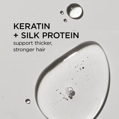 Dr. Groot Bond Fortifying Serum texture closeup shows rich salon-grade formula