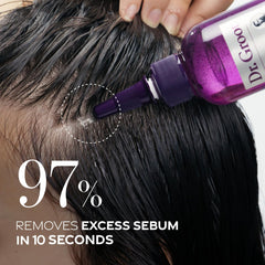 Dr. Groot Scalp Detox Water with rosemary oil emphasizes revitalizing scent and scalp refresh
