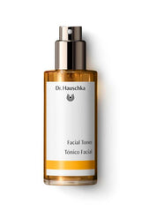 Dr. Hauschka facial toner bottle shows refreshing cleanse and balanced moisture for skin