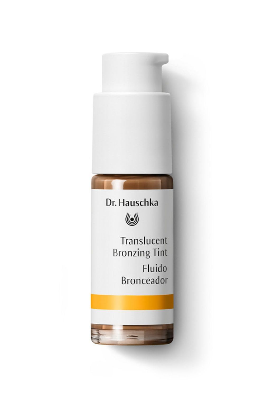 Dr. Hauschka Translucent Bronzing Tint bottle closeup showing natural sun-kissed glow