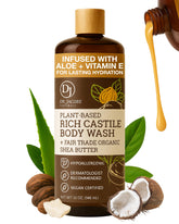 Dr. Jacobs Naturals bottle shows a gentle, all-natural cleanse for daily skin care.