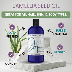 Dr Joe Lab Japanese Camellia Seed Oil on skin demonstrates non-greasy moisture